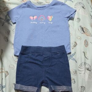 Garanimals Navy Blue Kids Shorts